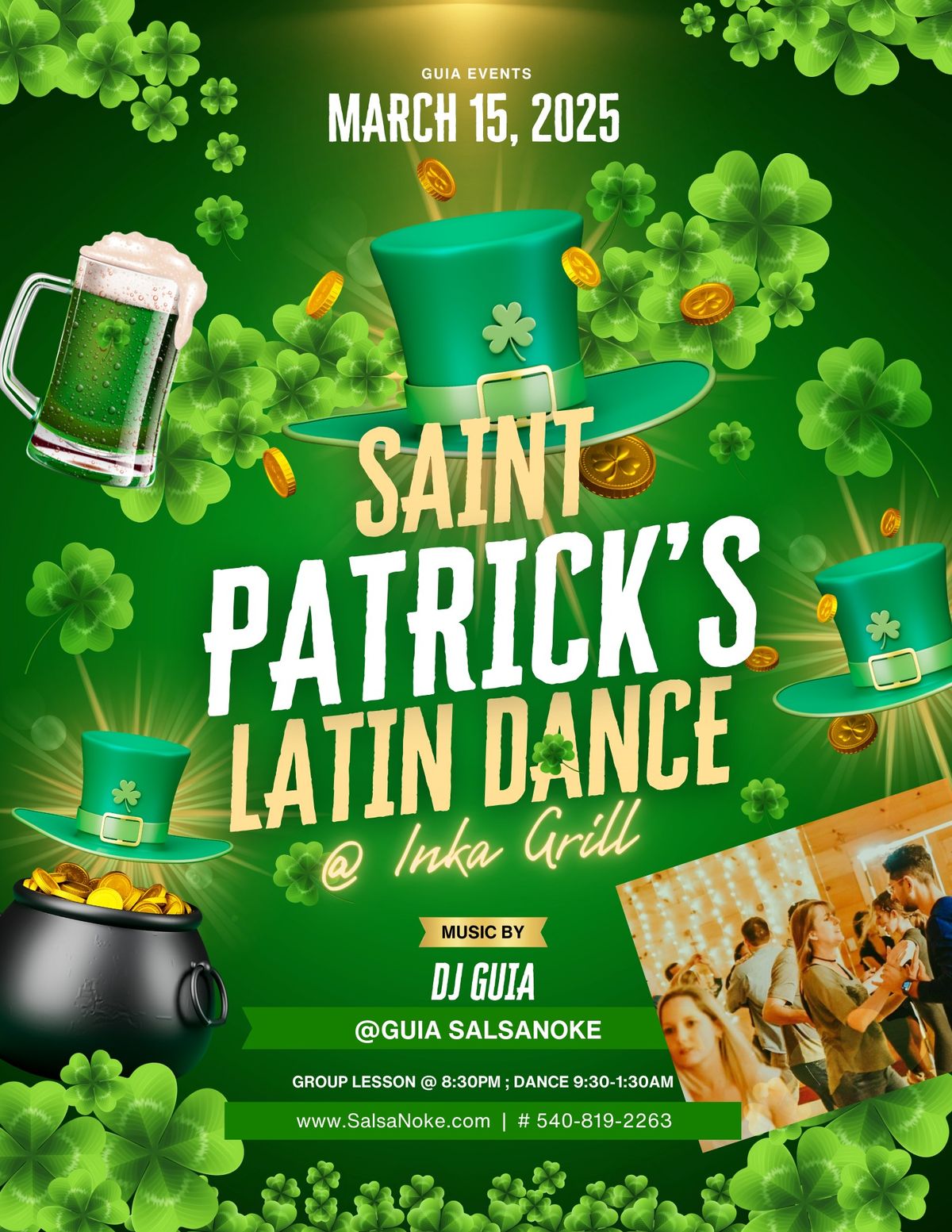 St Patricks Latin Dance