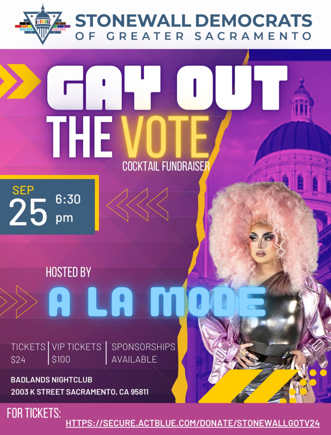 Gay Out the Vote!\ud83c\udf08\ud83c\udff3\u200d\u26a7\ud83c\udff3\u200d\ud83c\udf08\ud83c\udf89