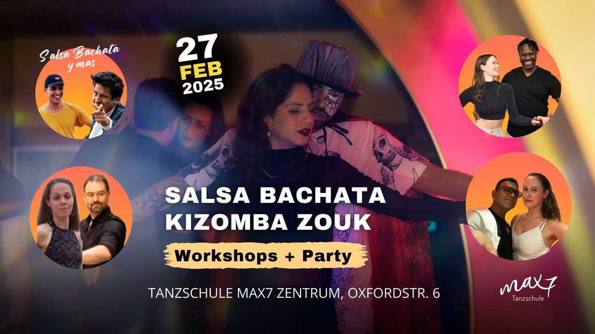 Weiberfastnacht | Salsa, Bachata, Kizomba & Zouk Workshops & Party