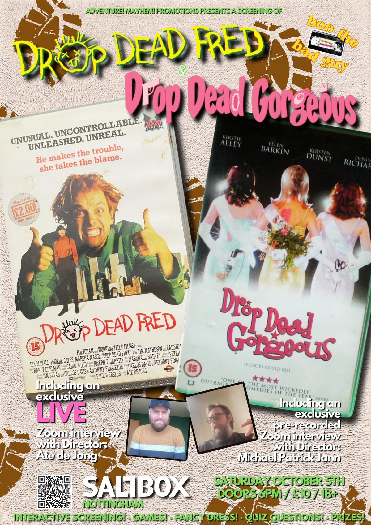 BTBG Presents: Drop Dead Fred & Drop Dead Gorgeous + exclusive Director Zoom interviews