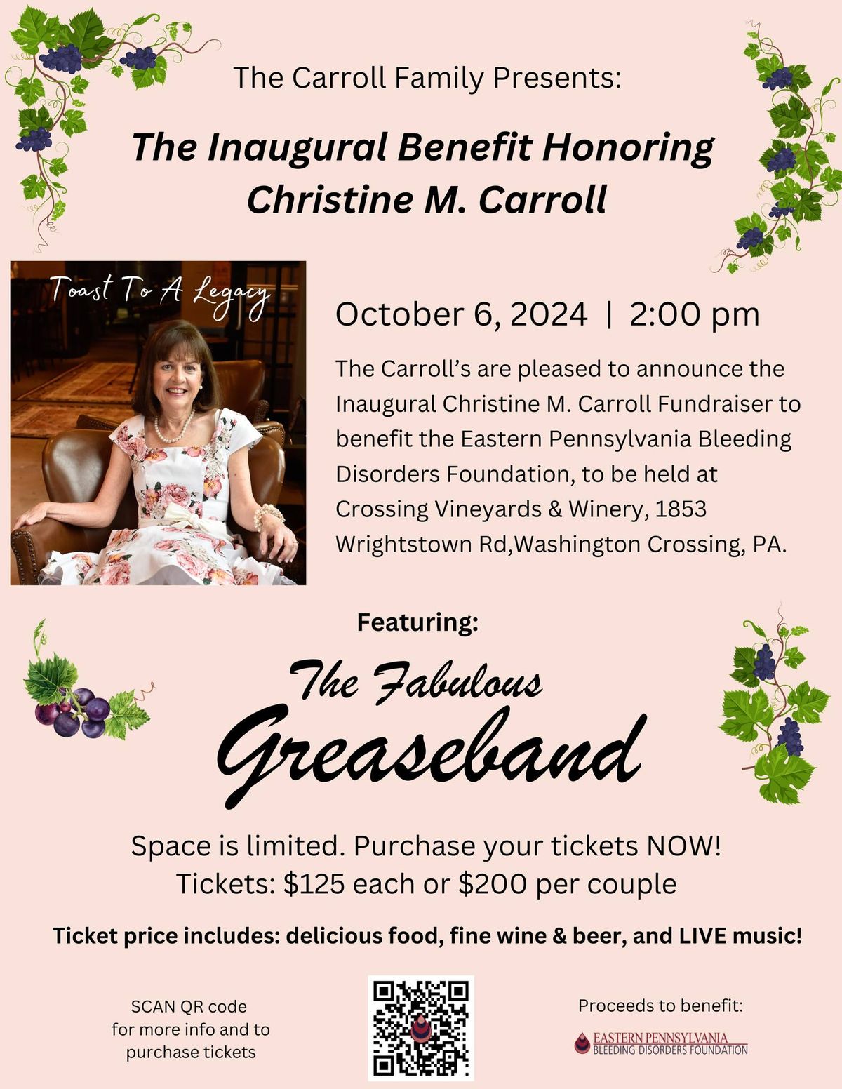 The Inaugural Benefit Honoring Christine M. Carroll