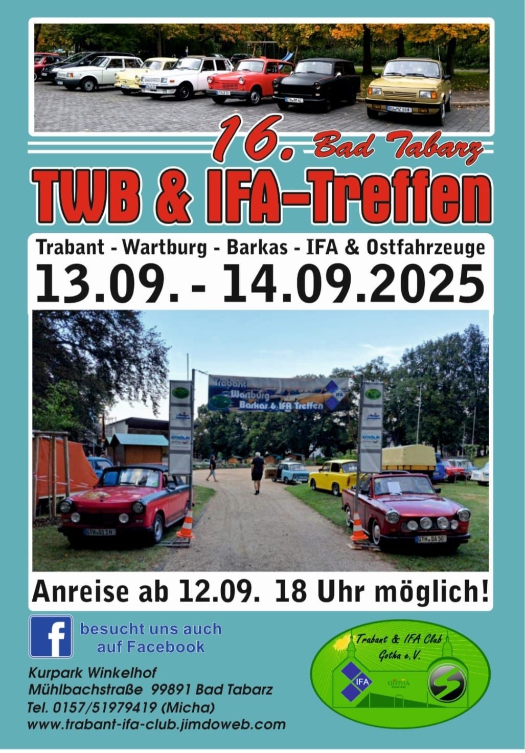 16. TWB-Treffen in Bad Tabarz 