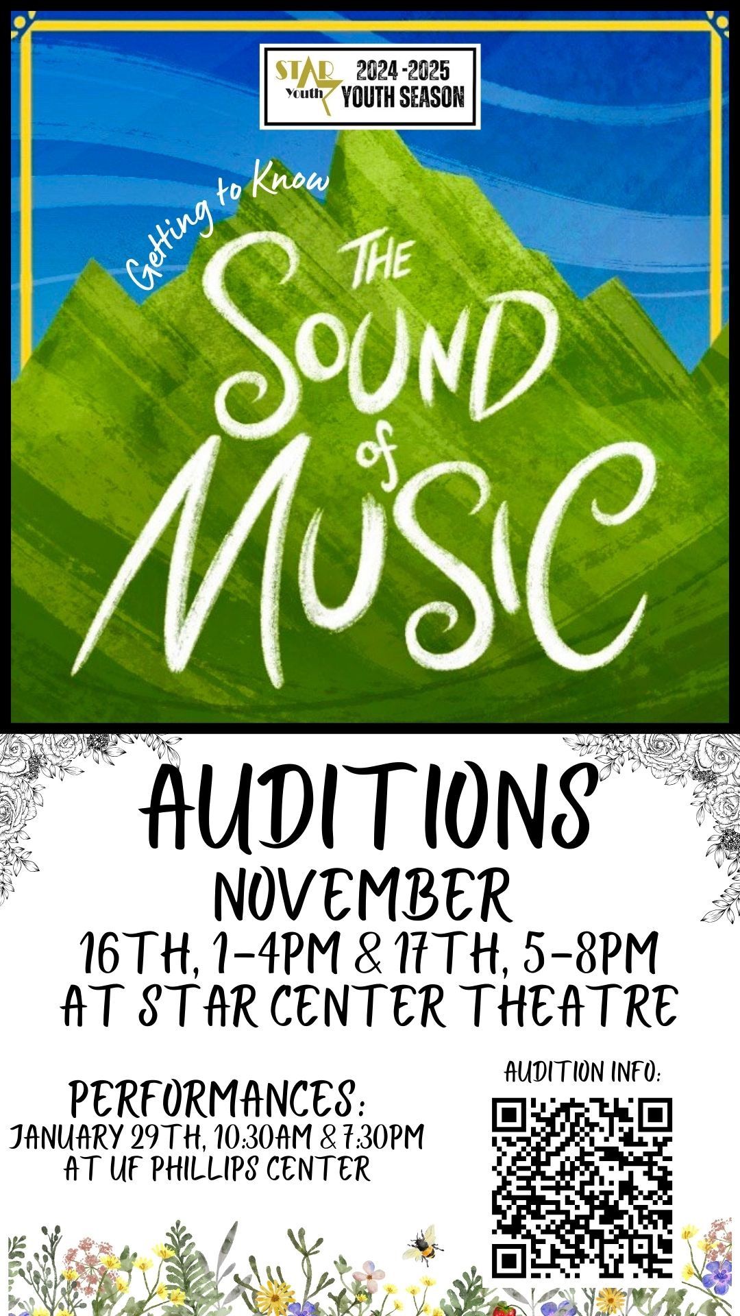 Sound of Music Auditions