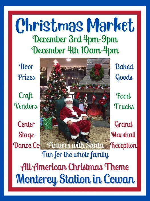 Cowan Tn Christmas Parade 2022 Cowan Christmas Market, Cowan Christmas Parade And Market, 3 December To 4  December