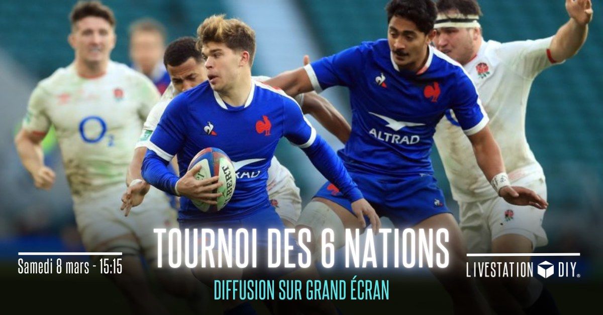 Tournoi des 6 nations - diffusion