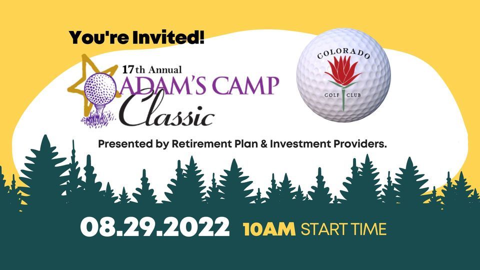 Adam\u2019s Camp 17th Annual Classic Golf Tournament