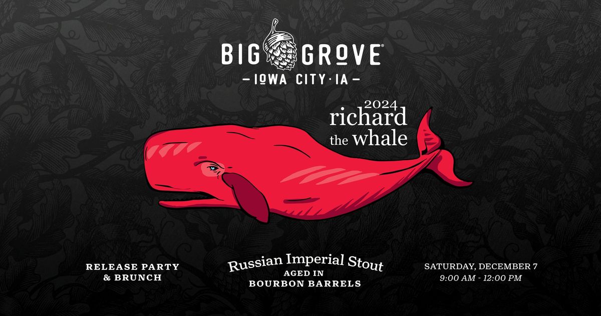 Richard the Whale Release Party \u2022 Iowa City