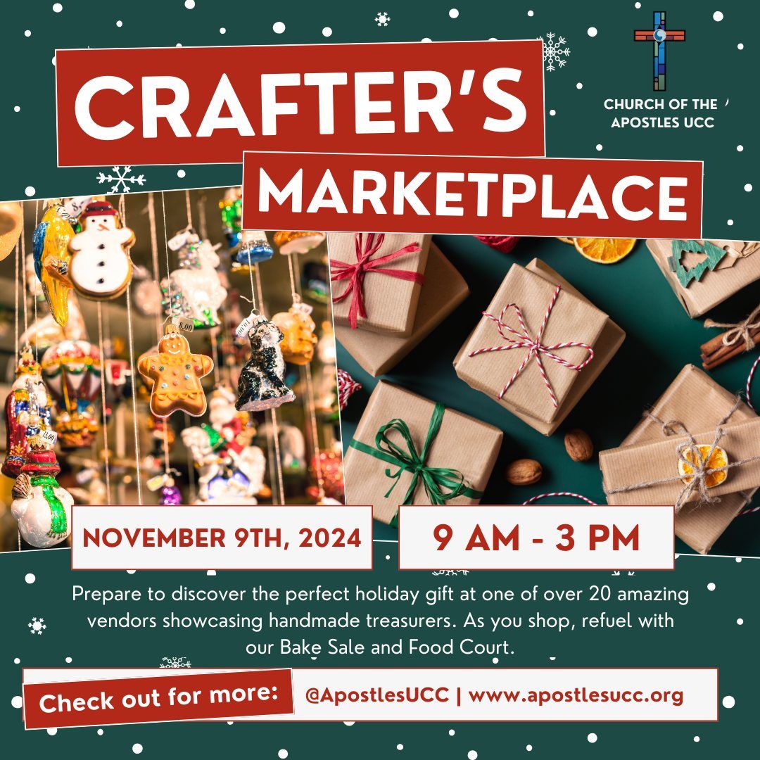 Crafter's Marketplace at Church of the Apostles UCC