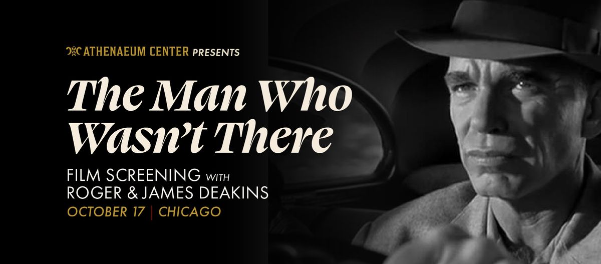 The Man Who Wasn\u2019t There with Roger Deakins, ASC