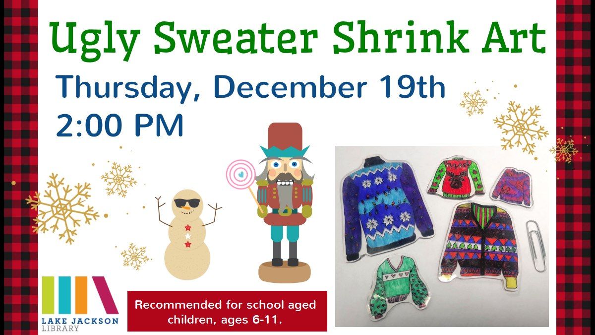 Ugly Sweater Shrink Art