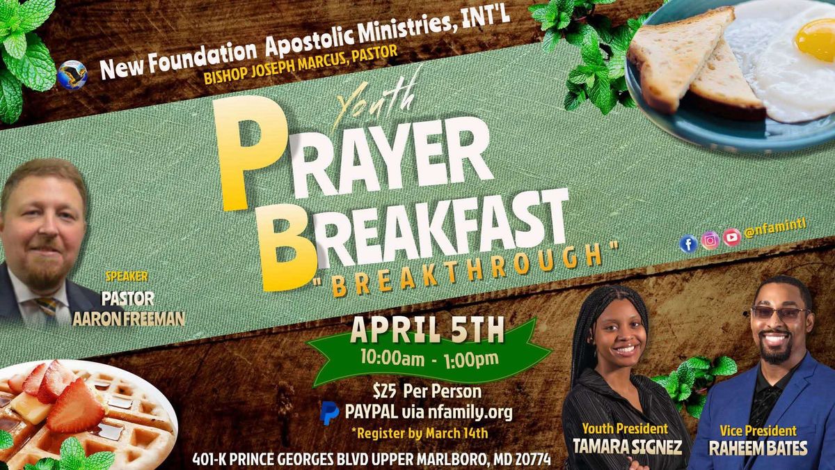 Annual Youth Prayer Breakfast