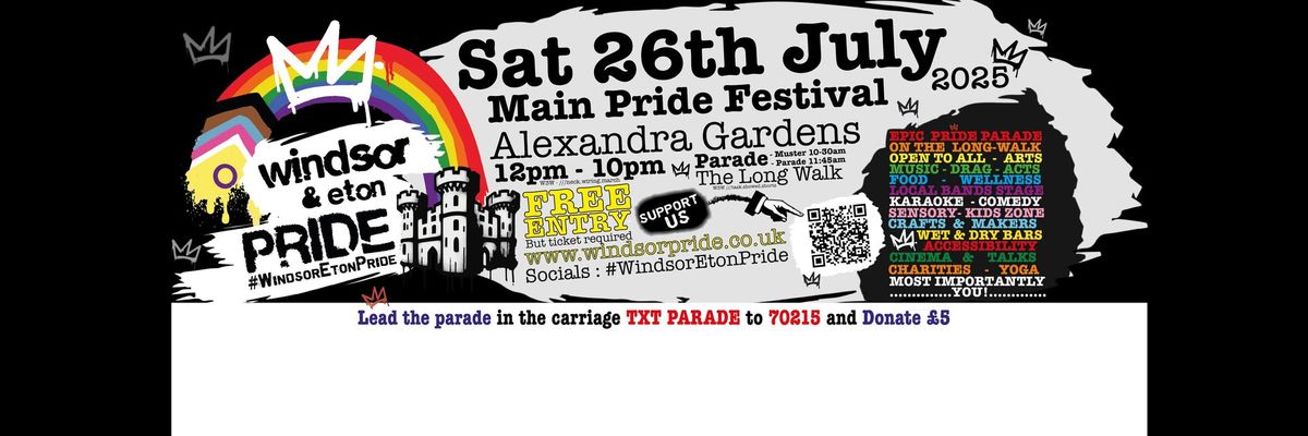 Windsor & Eton Pride 26th July 2025