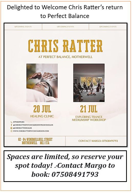 Chris Ratter - Psychic Surgeon One to One Healing