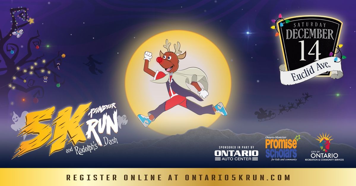 Ontario 5K Reindeer Run & Rudolph\u2019s Dash