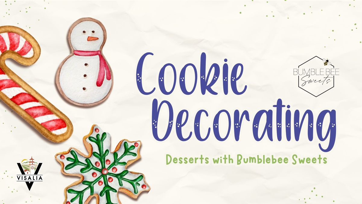 Cookie Decorating with Bumblebee Sweets