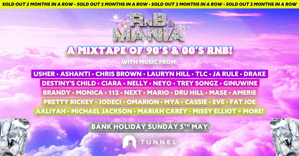 RNB MANIA | Nottingham [90s + 00s RNB All Night]