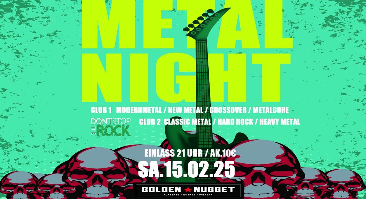 METAL NIGHT@Golden Nugget N\u00fcrnberg