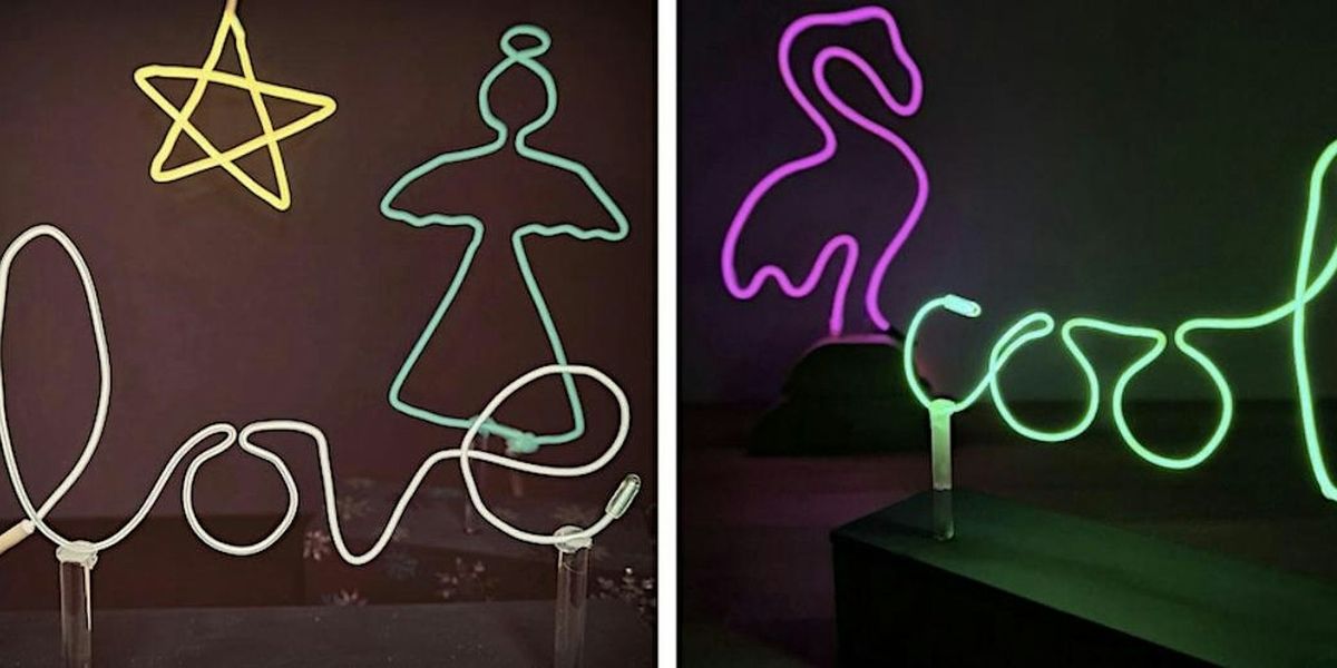 Create a Personalised Neon Light Sign