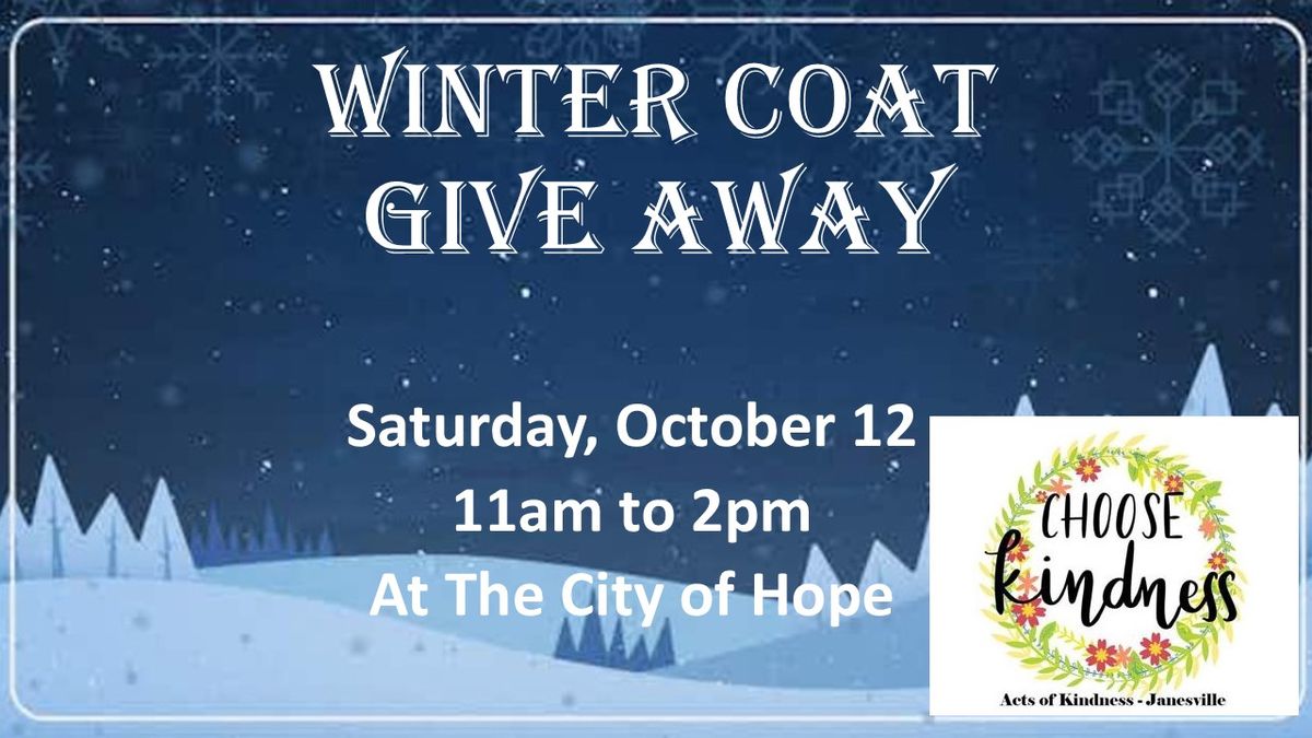 Winter Coat Give Away