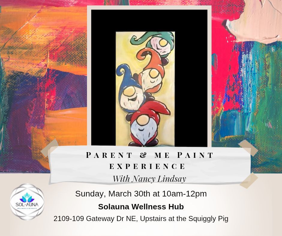 Parent & Me Paint Experience \ud83c\udfa8 