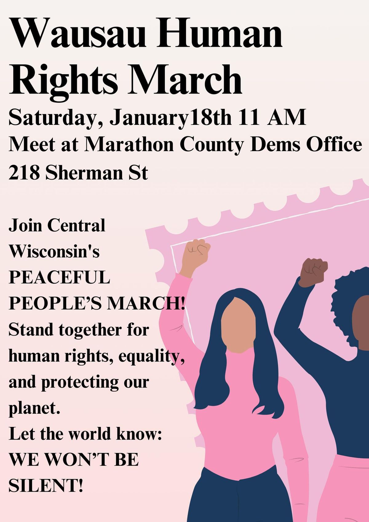 WAUSAU PEOPLE'S MARCH