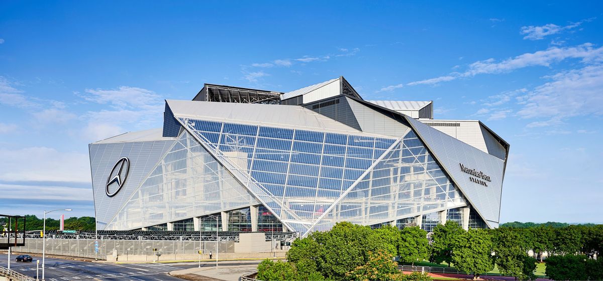 2025 Atlanta Falcons Season Tickets at Mercedes-Benz Stadium