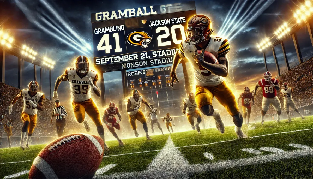 Jackson State Tigers vs Grambling State Tigers Football at Allegiant Stadium
