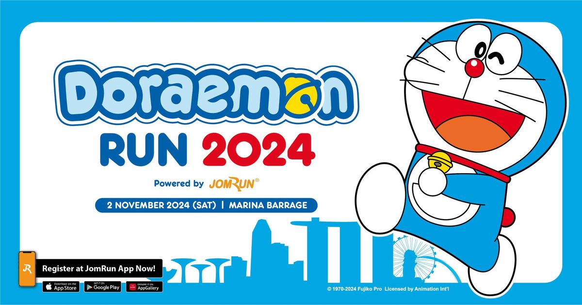 Doraemon Run 2024 Powered By JomRun\u00ae - Day 1