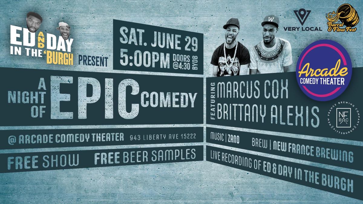 Ed & Day in The Burgh | A Night of EPIC Comedy
