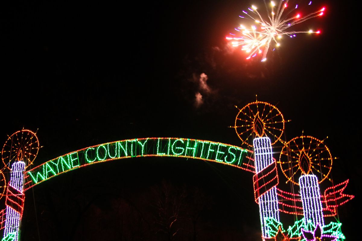 Wayne County Lightfest LIGHTS ON Holiday Ceremony