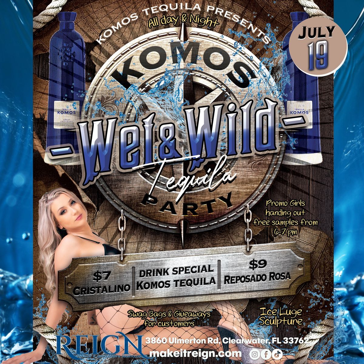 Wet & Wild Komos Tequila Party \ud83e\udd43