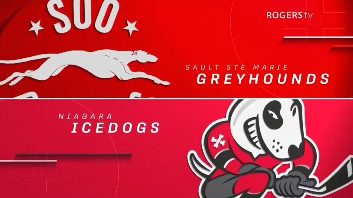 Sault Ste Marie - Soo Greyhounds at Niagara IceDogs at Meridian Centre