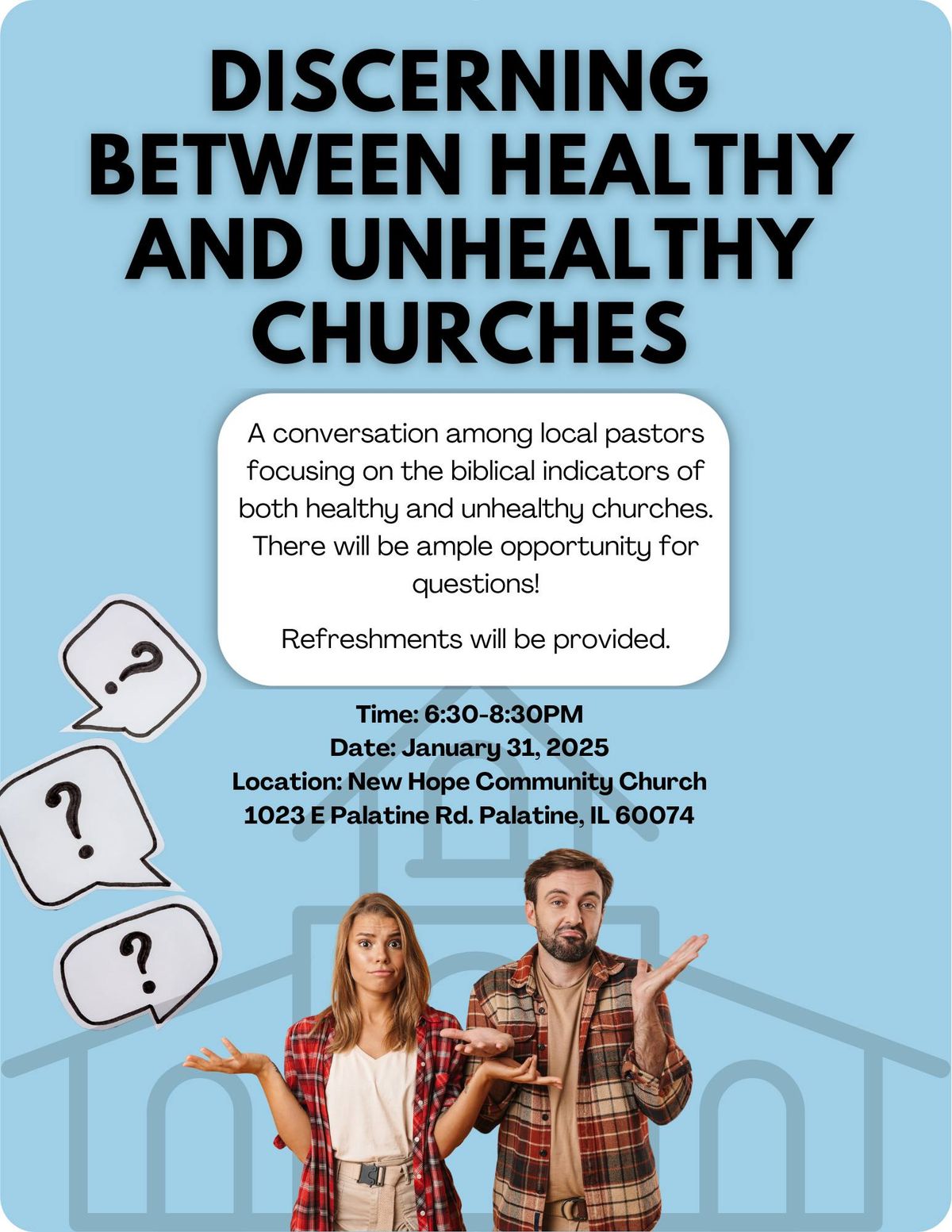 Discerning Between Healthy and Unhealthy Churches