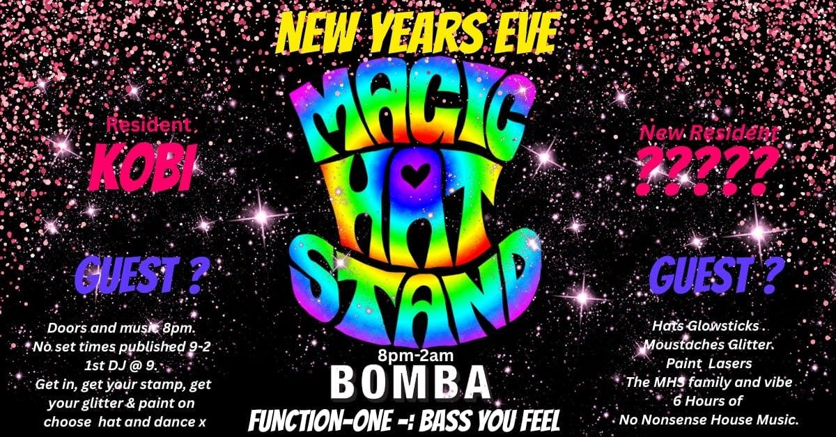 Magic Hatstand the best new years eve party in town!