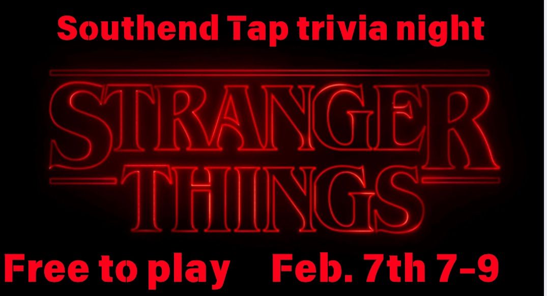 Stranger Things trivia night