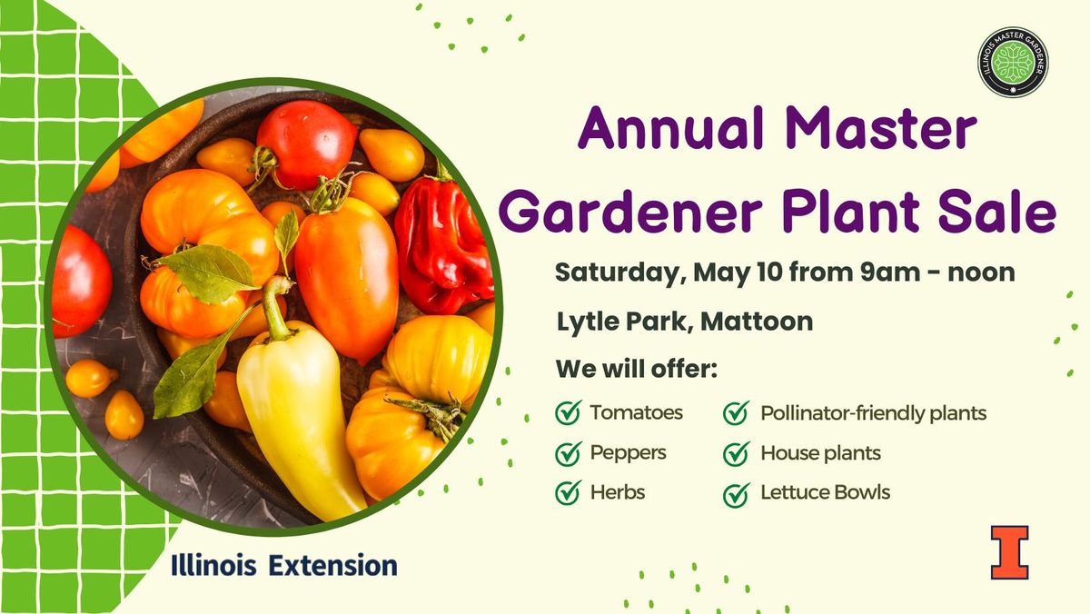 Master Gardener Plant Sale