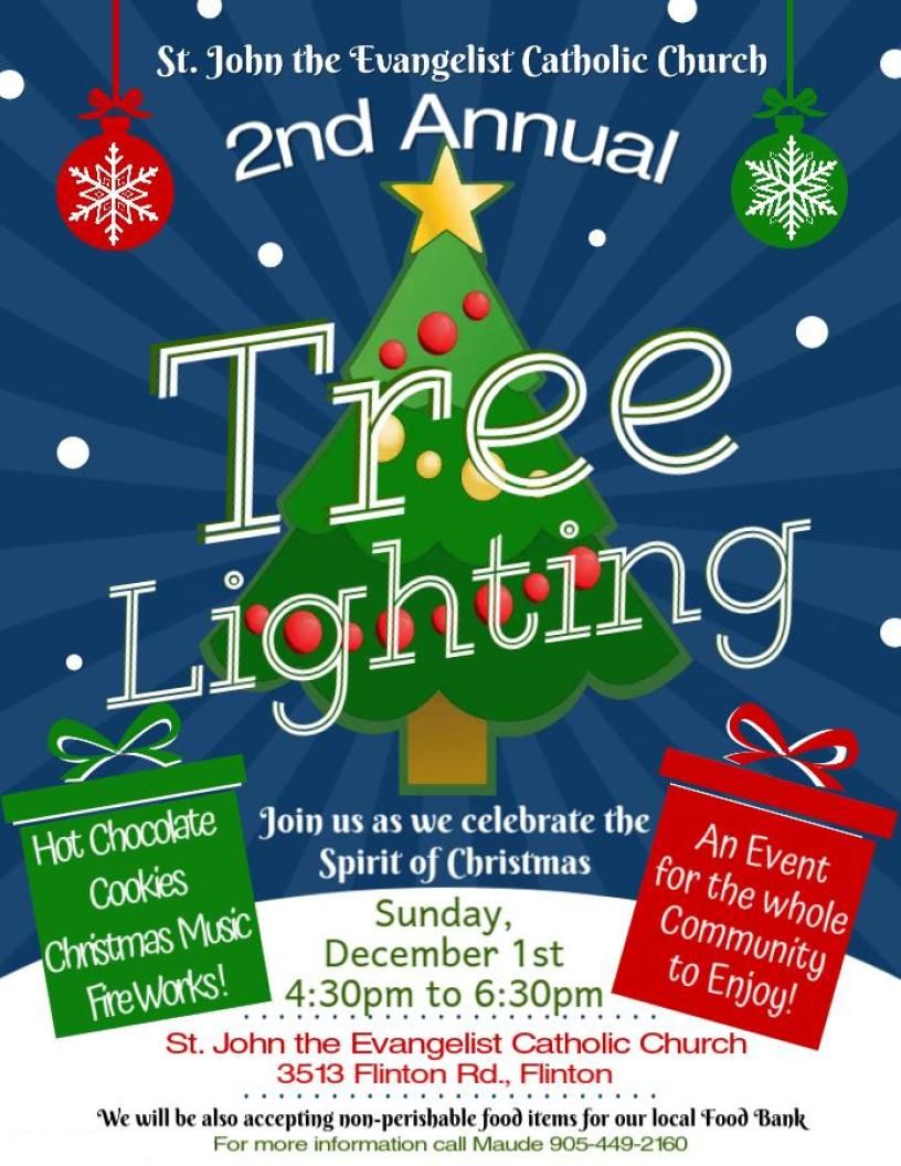 2nd Annual Tree Lighting Ceremony