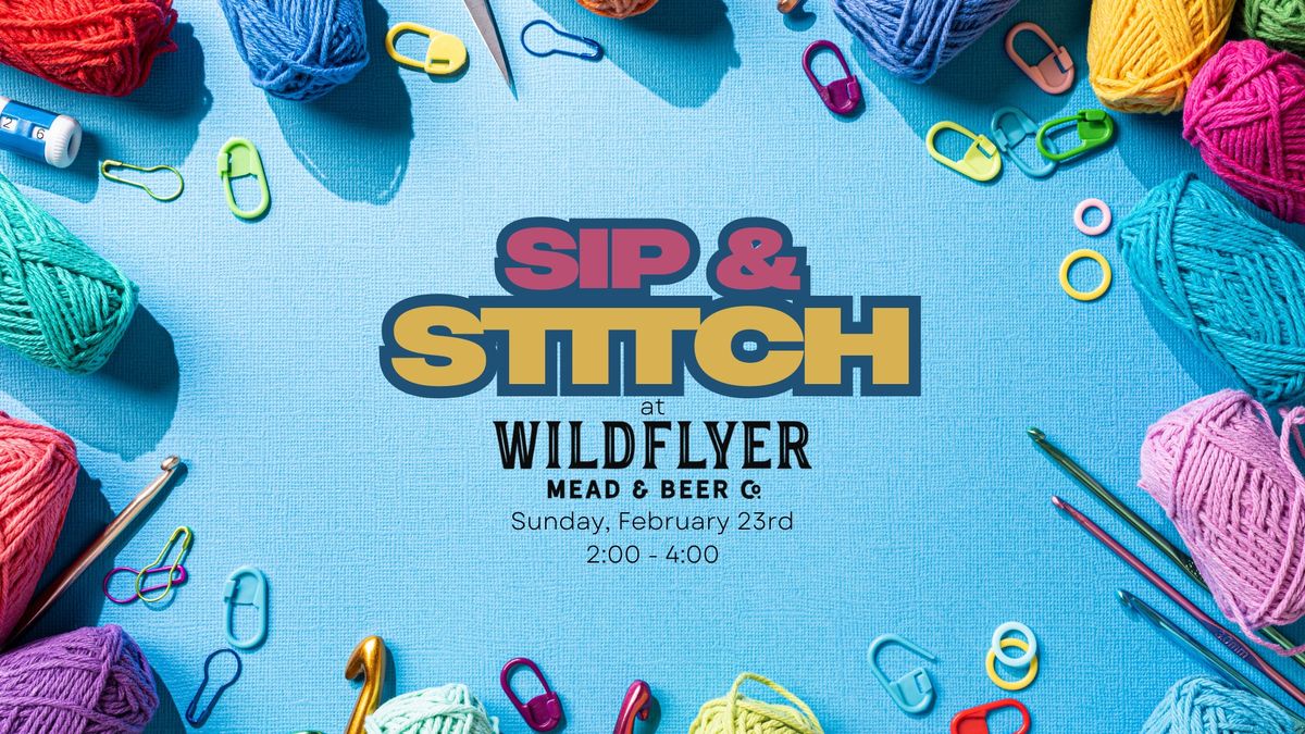 Sip & Stitch - Learn to Crochet!