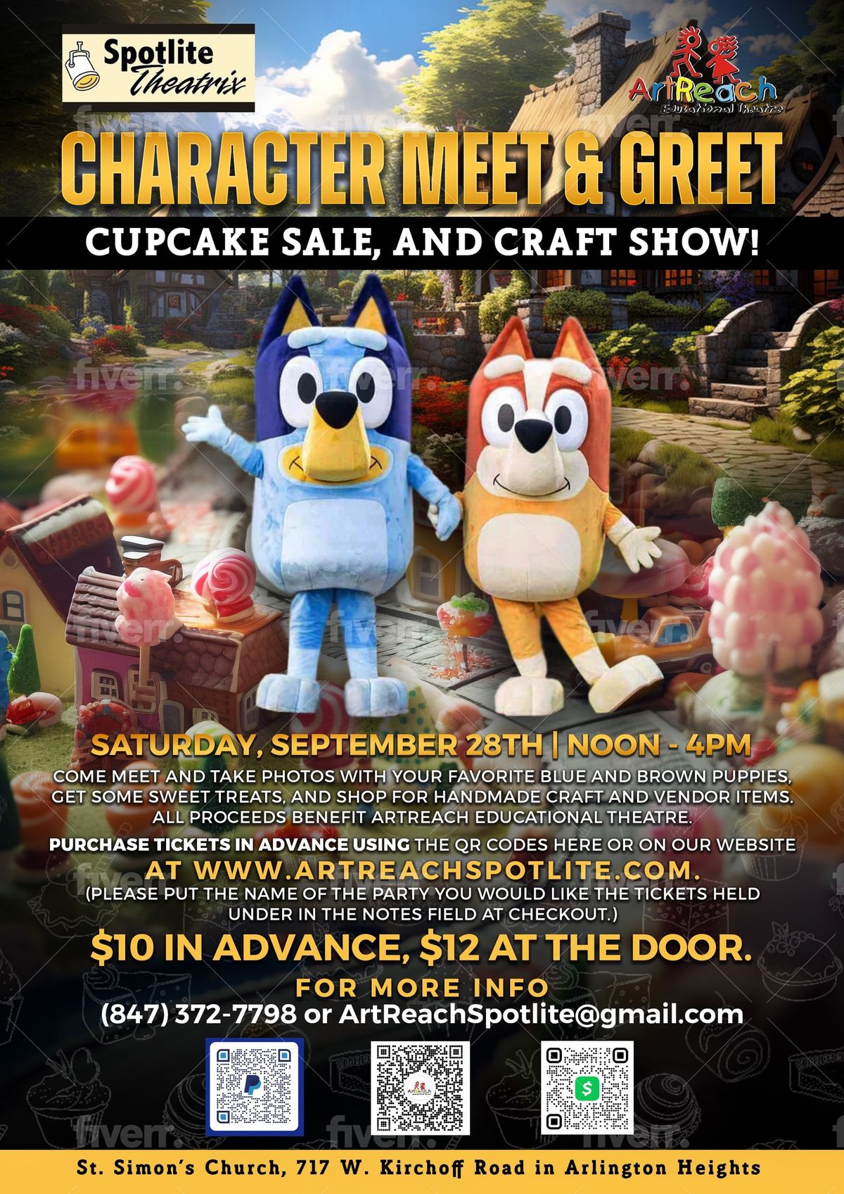 Character Meet & Greet and Vendor Fair