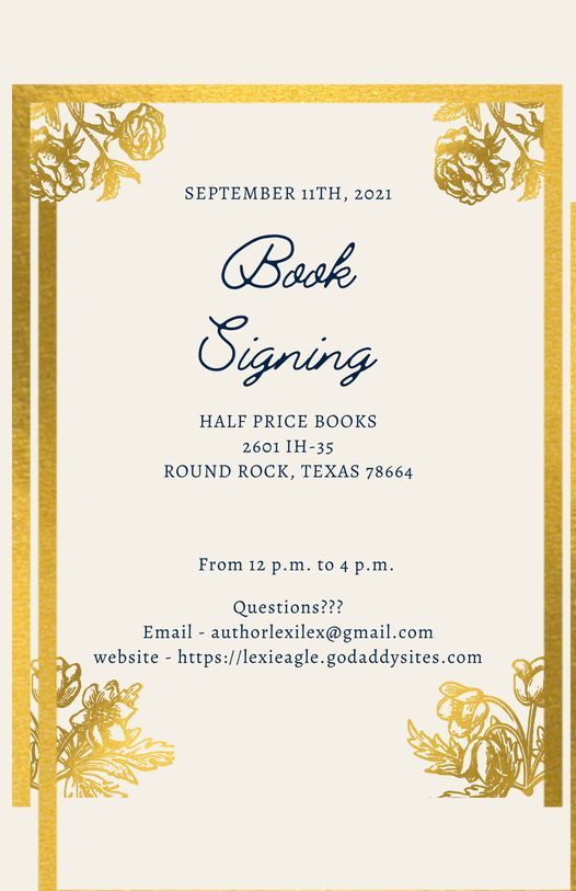 Book Signing @ Half Price Books