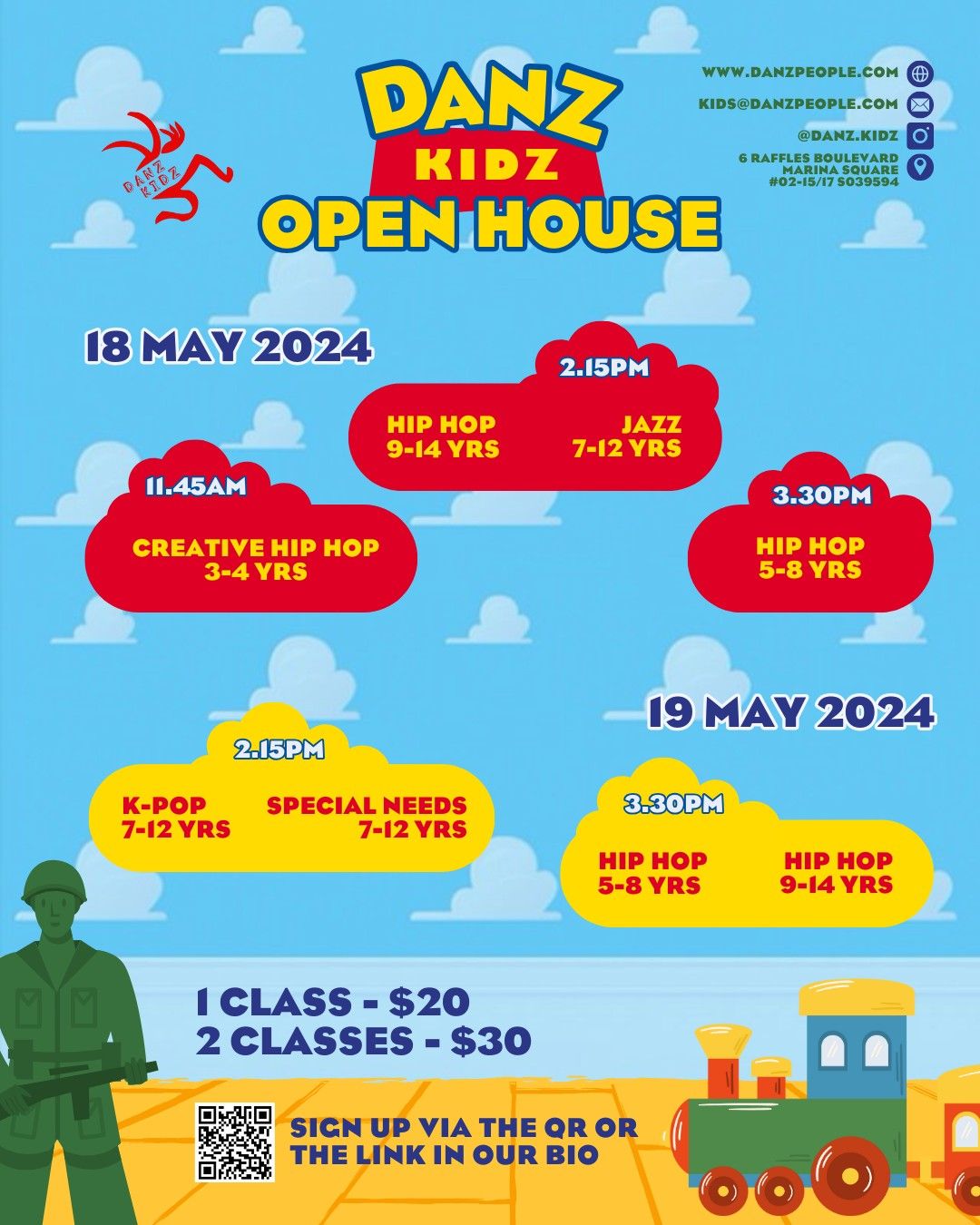 Danz Kidz Open House 2024
