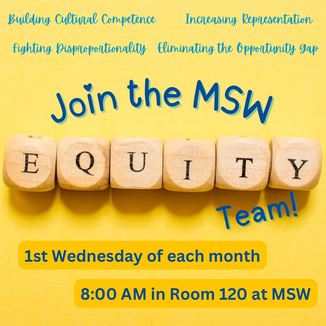 MSW Equity Team Meeting