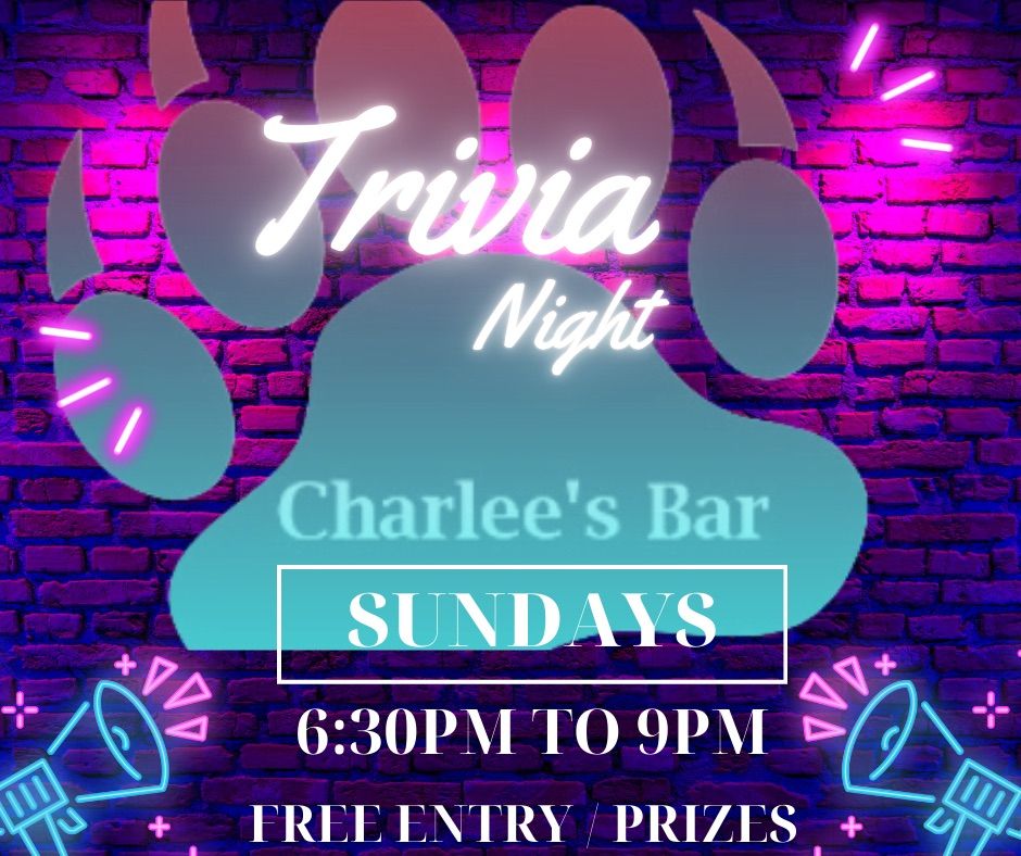 Charlee\u2019s Trivia Night