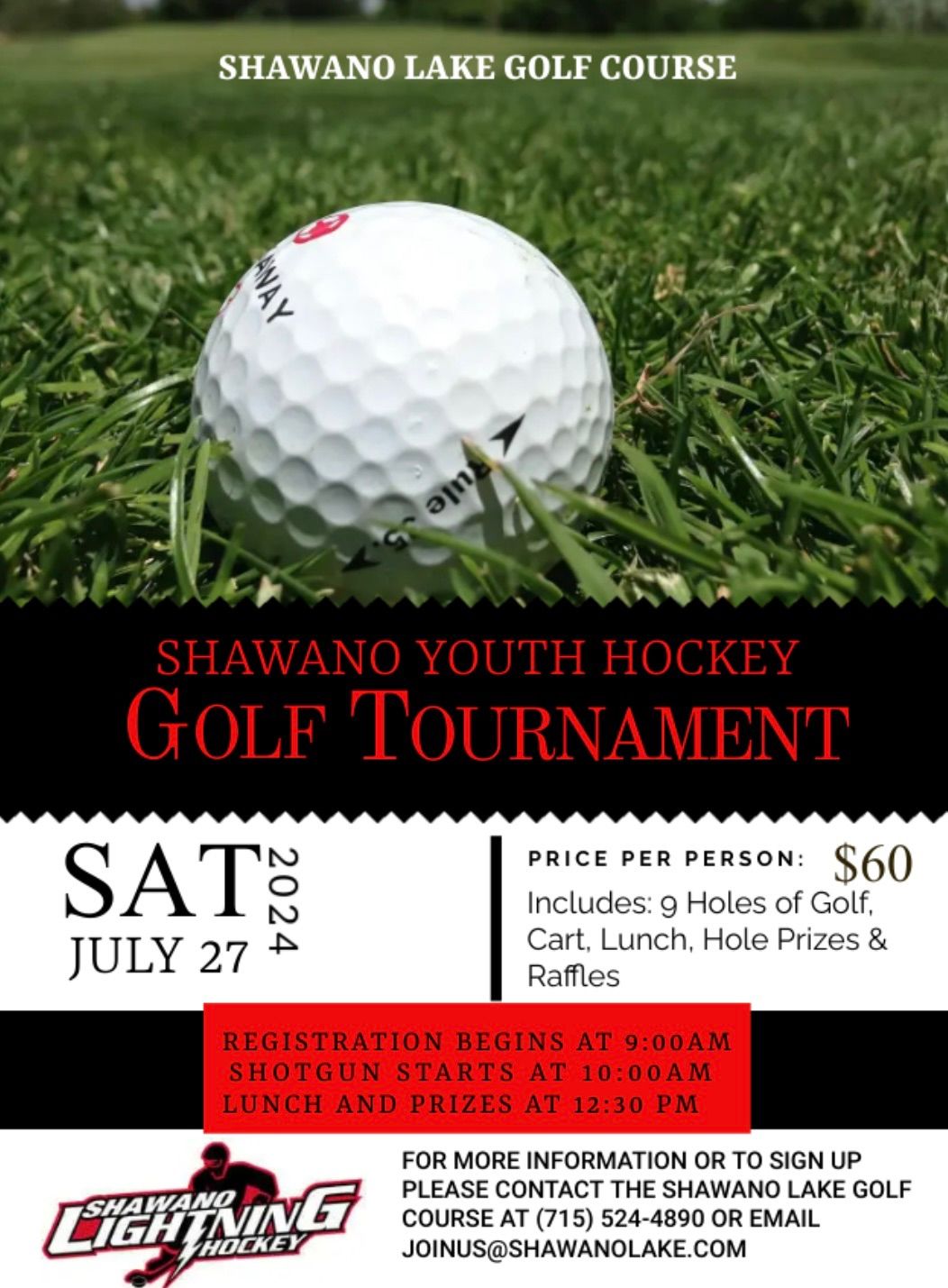 Shawano Youth Hockey League Golf Outing