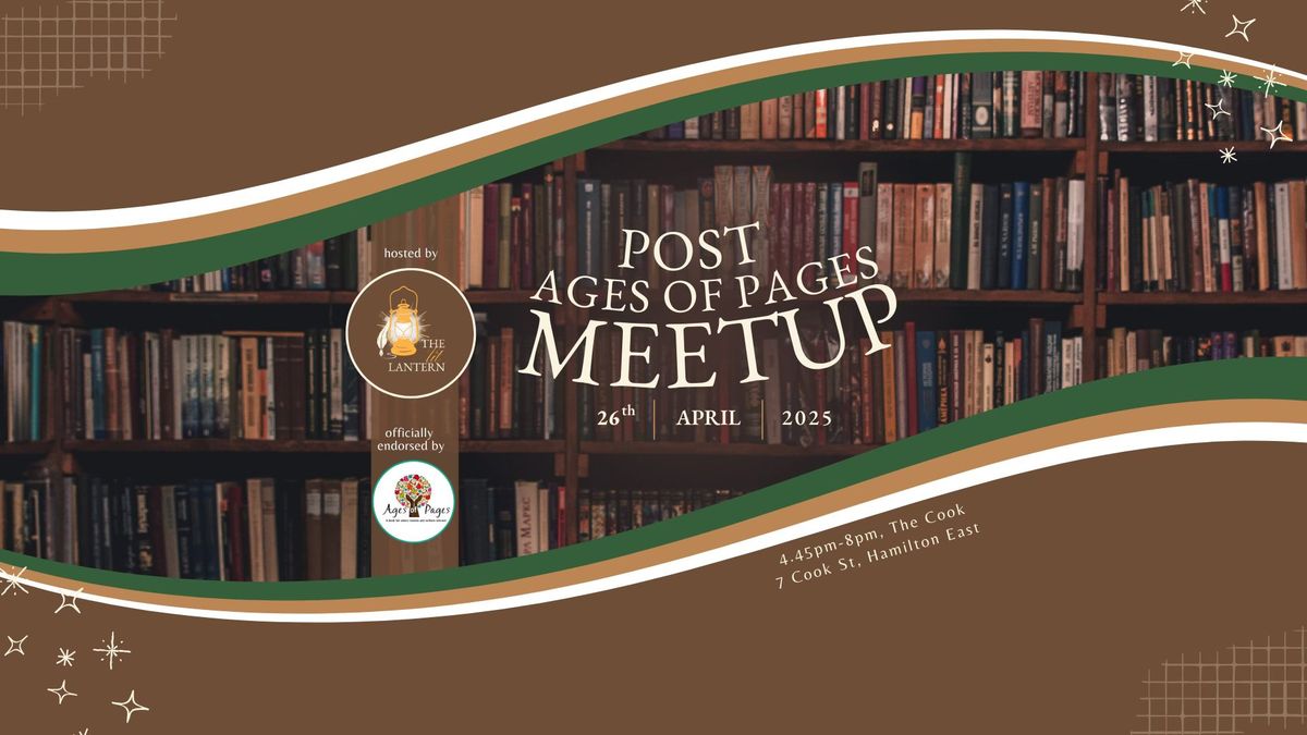 Post-Ages of Pages Casual Meet & Greet