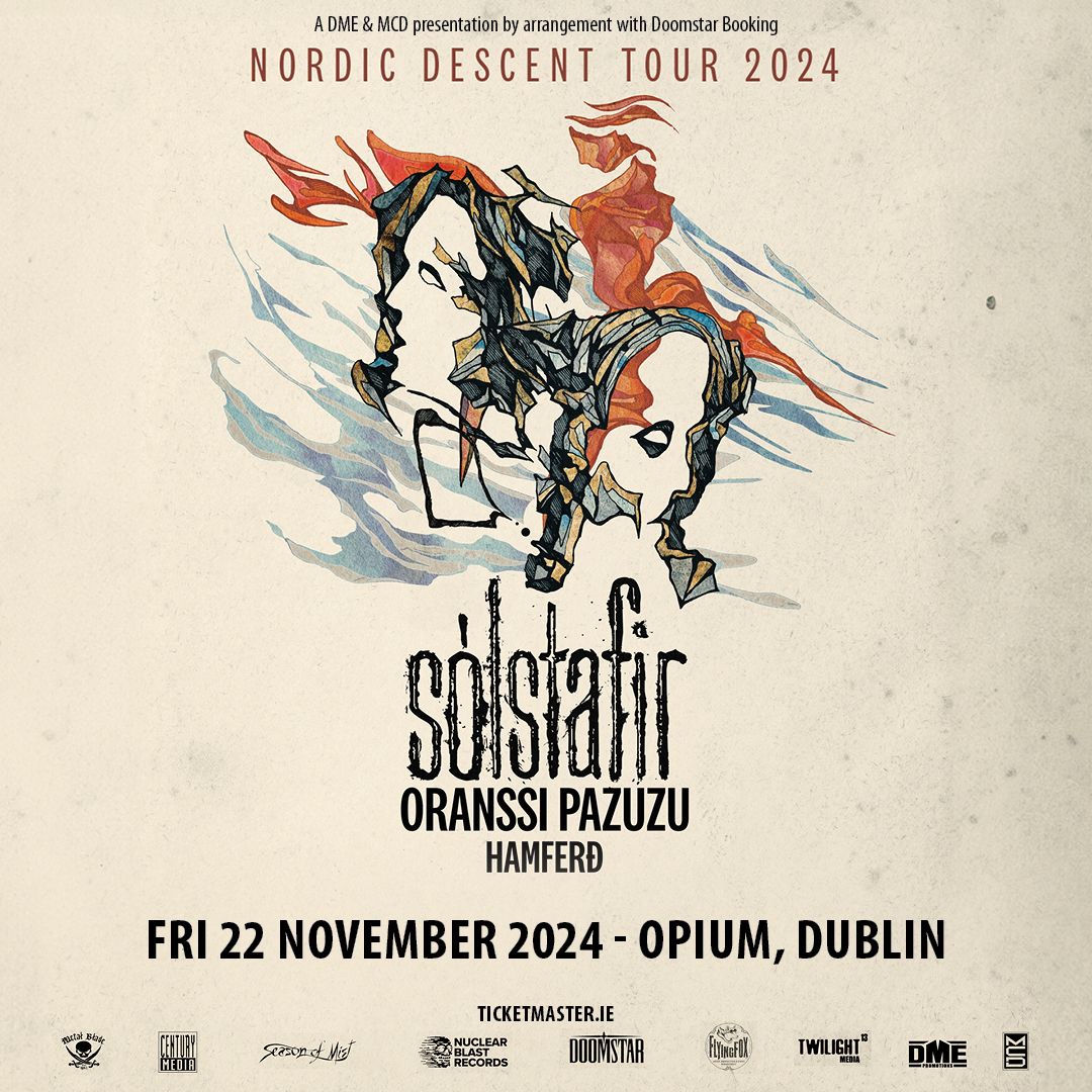 Solstafir, Oranssi Pazuzu & Hamferd | Dublin