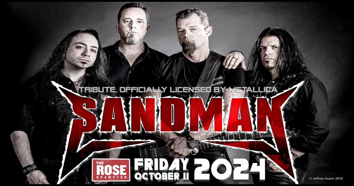 SANDMAN Metallica Tribute - Brampton