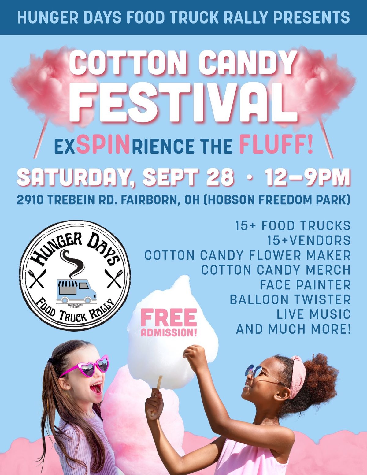 Hunger Days Food Truck Rally: Cotton Candy Festival 