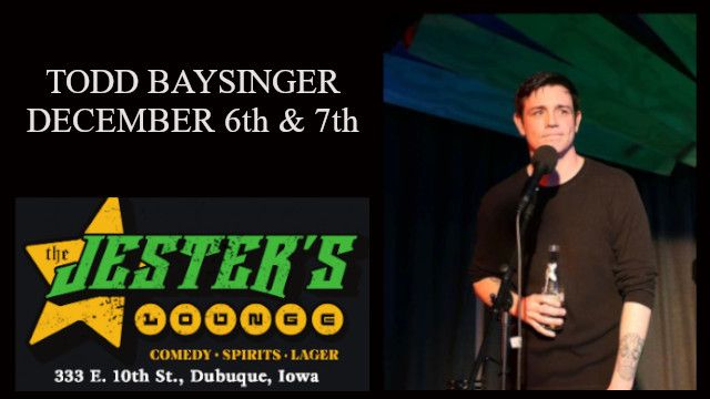 Todd Baysinger LIVE at the Jester's Lounge