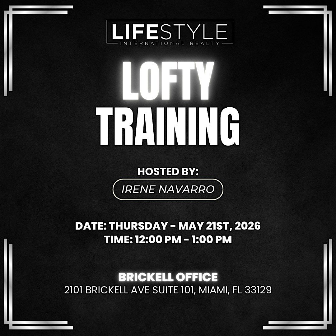 Lofty Training
